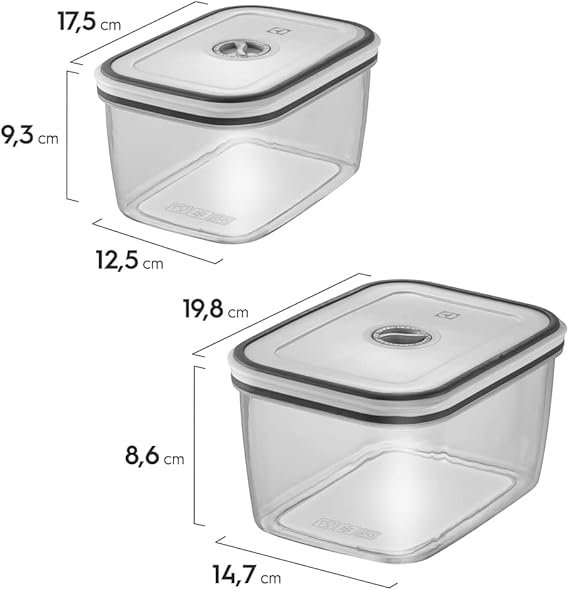 Electrolux, Pote Hermetico, 12 unidades, A23122901, cinza - Imagem 5