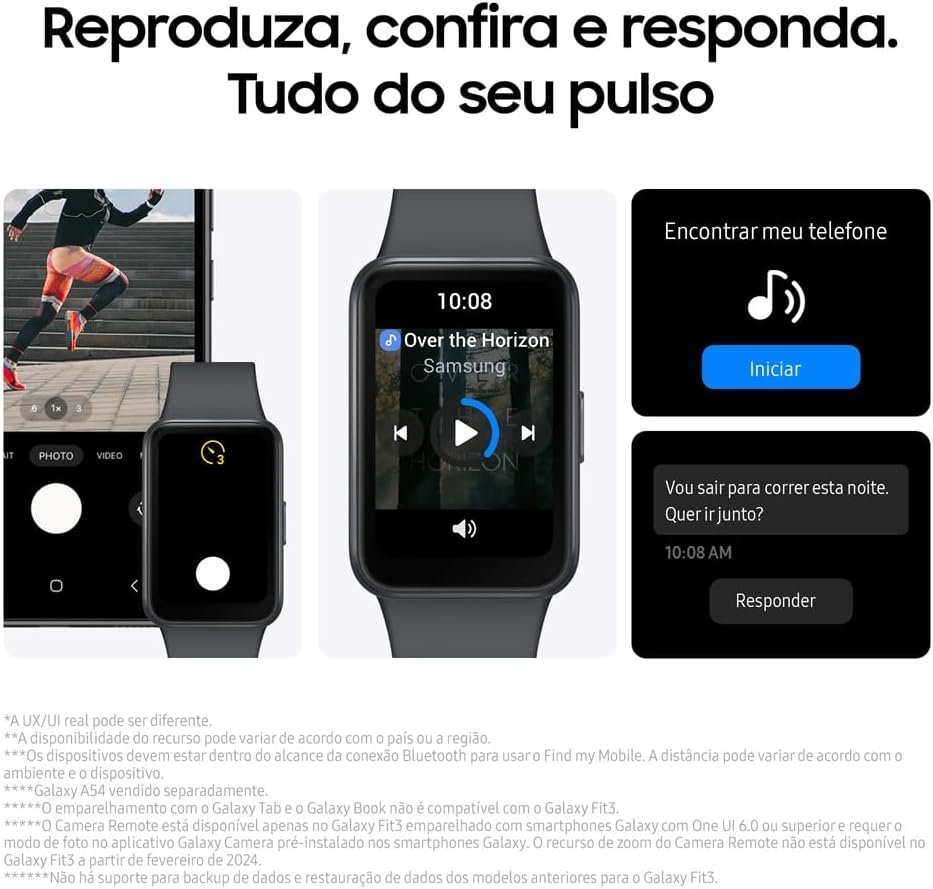Smartwatch Samsung Galaxy Fit3 - Imagem 5
